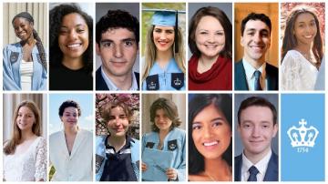 Grid of headshots for 2022-23 Fulbright Scholars