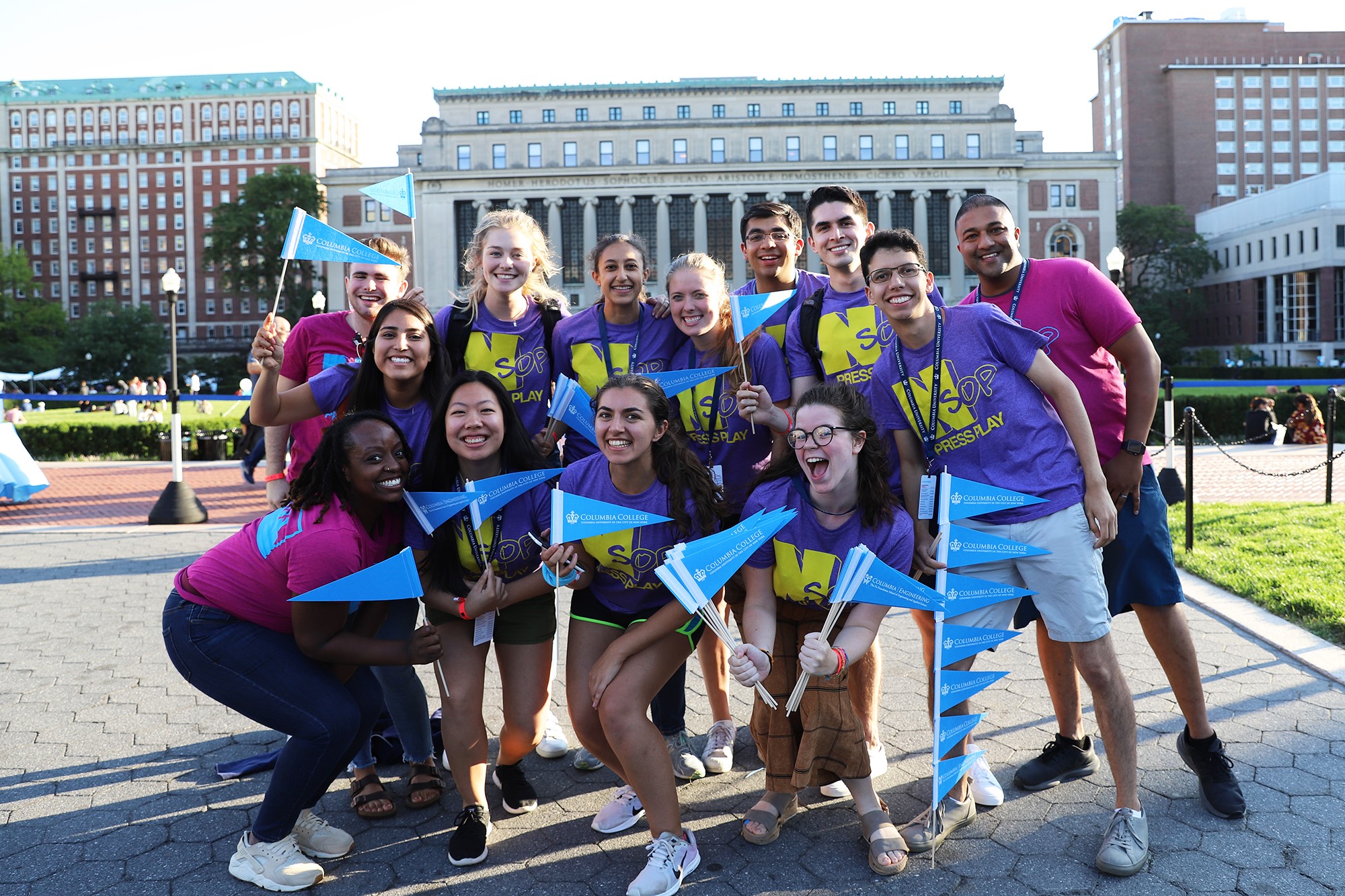 New Student Orientation Program (NSOP) 2019 committee members and crew captains