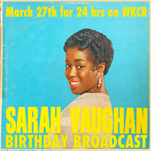 Sarah Vaughan Birthday Broadcast Promo
