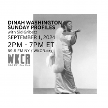 DINAH WASHINGTON SUNDAY PROFILE