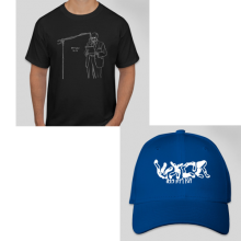 WKCR Shirt and Hat